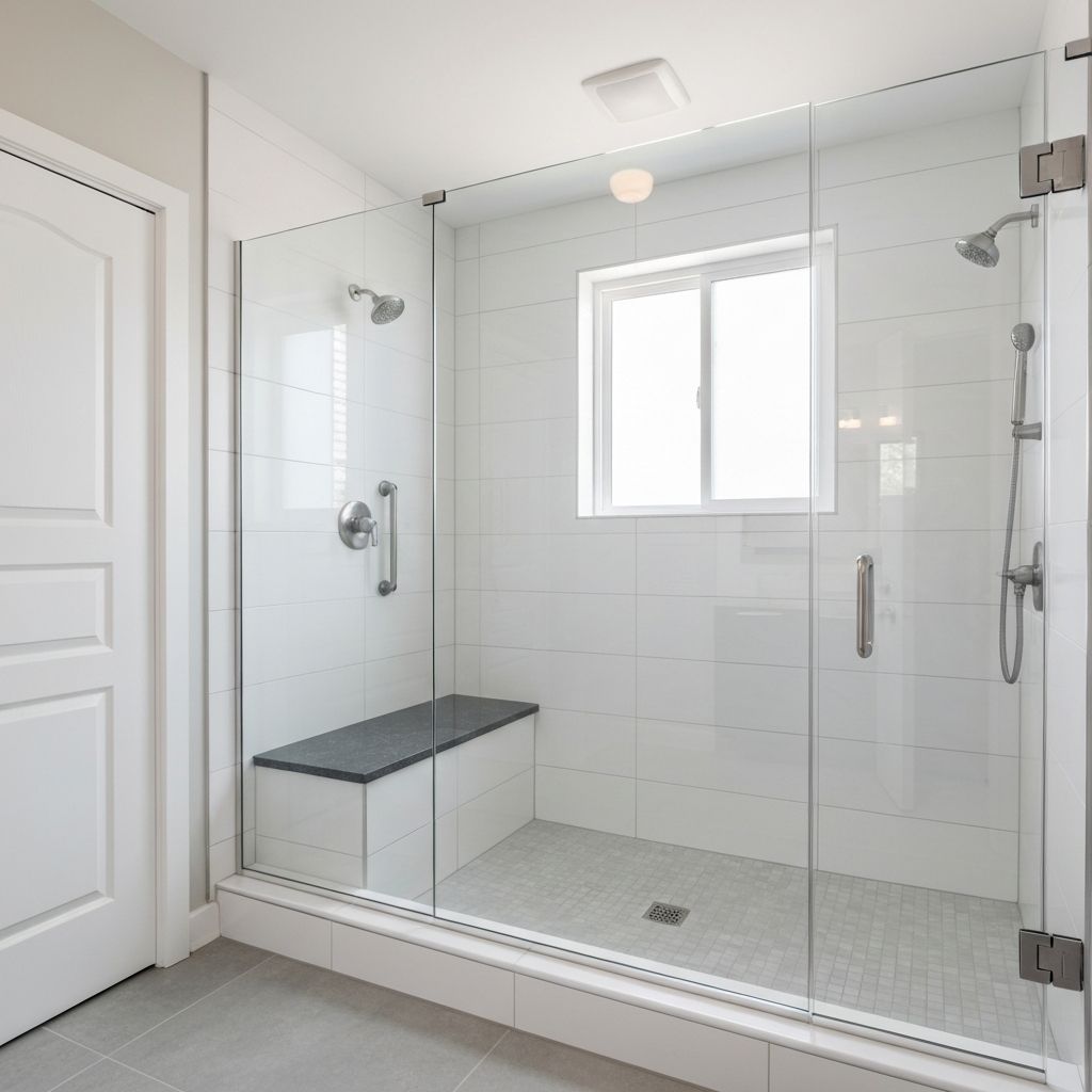 Walk-in shower renovation in Gore Meadows