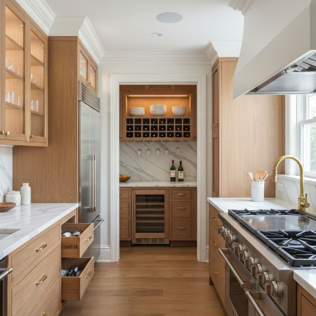 Chef's kitchen renovation in North York