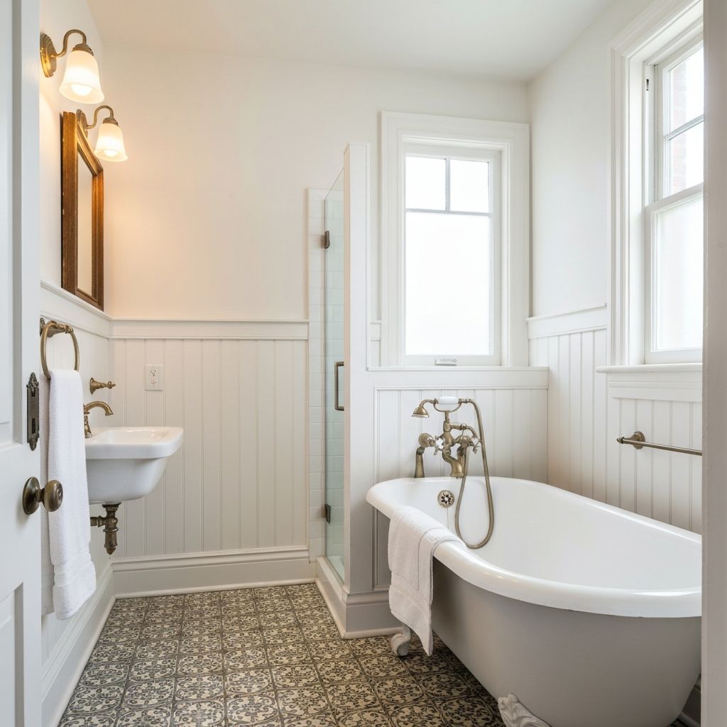 Heritage bathroom renovation in Unionville Markham
