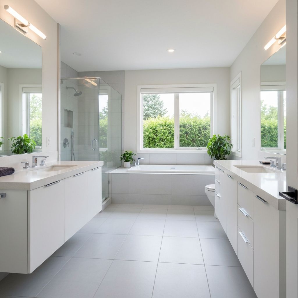 Contemporary bathroom design in Cornell Markham
