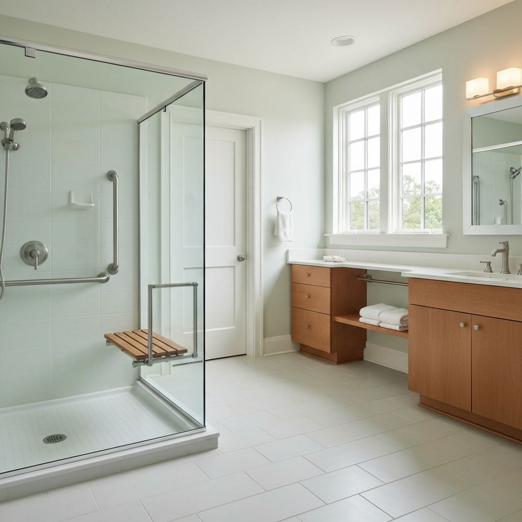 Accessible bathroom renovation in Berczy