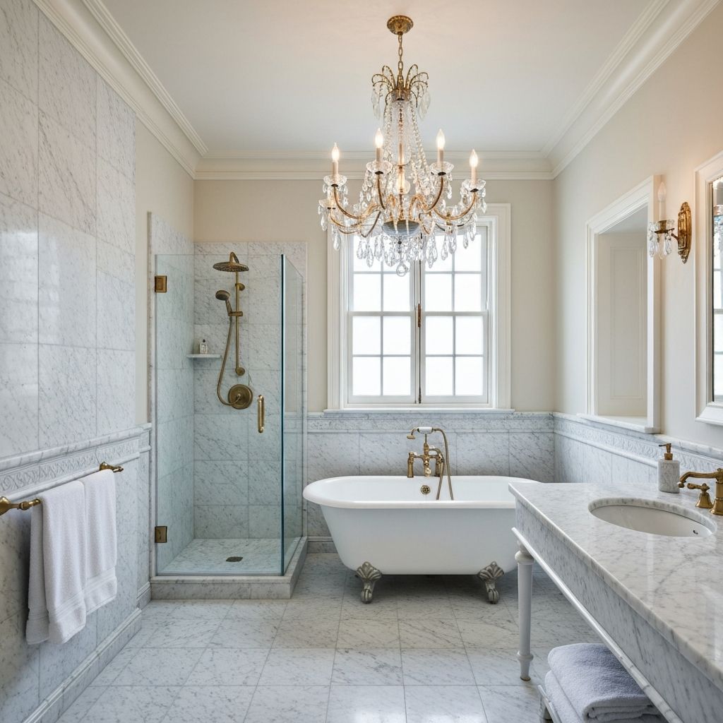 Heritage estate bathroom renovation in Old Oakville