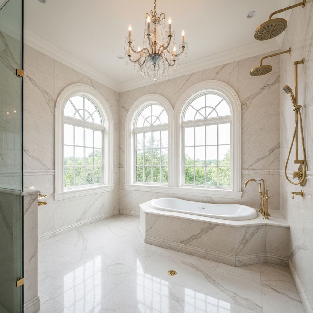 Italian luxury master bathroom renovation in Woodbridge Vaughan